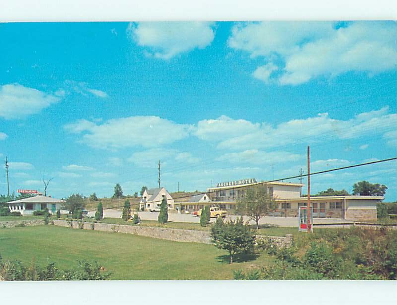 Unused Pre-1980 FAUCHER'S MOTEL & RESTAURANT Angola Indiana IN : M3864