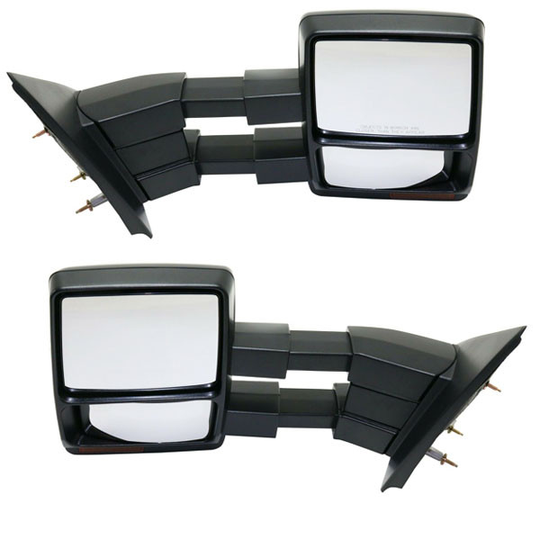 07-14 F150 Power Heated Memory Tow Mirrors w/ Signal & Puddle Lights – Pair