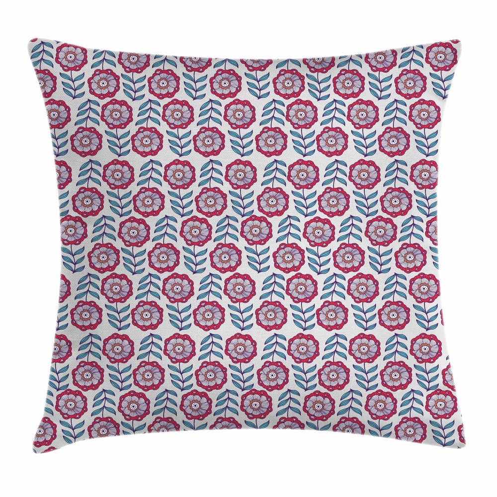 Botany Flower Cushion Covers for Home Decor in 8 Sizes