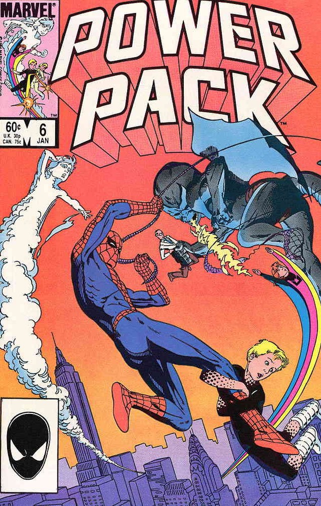 Power Pack #6 FN; Marvel | Spider-Man - we combine shipping
