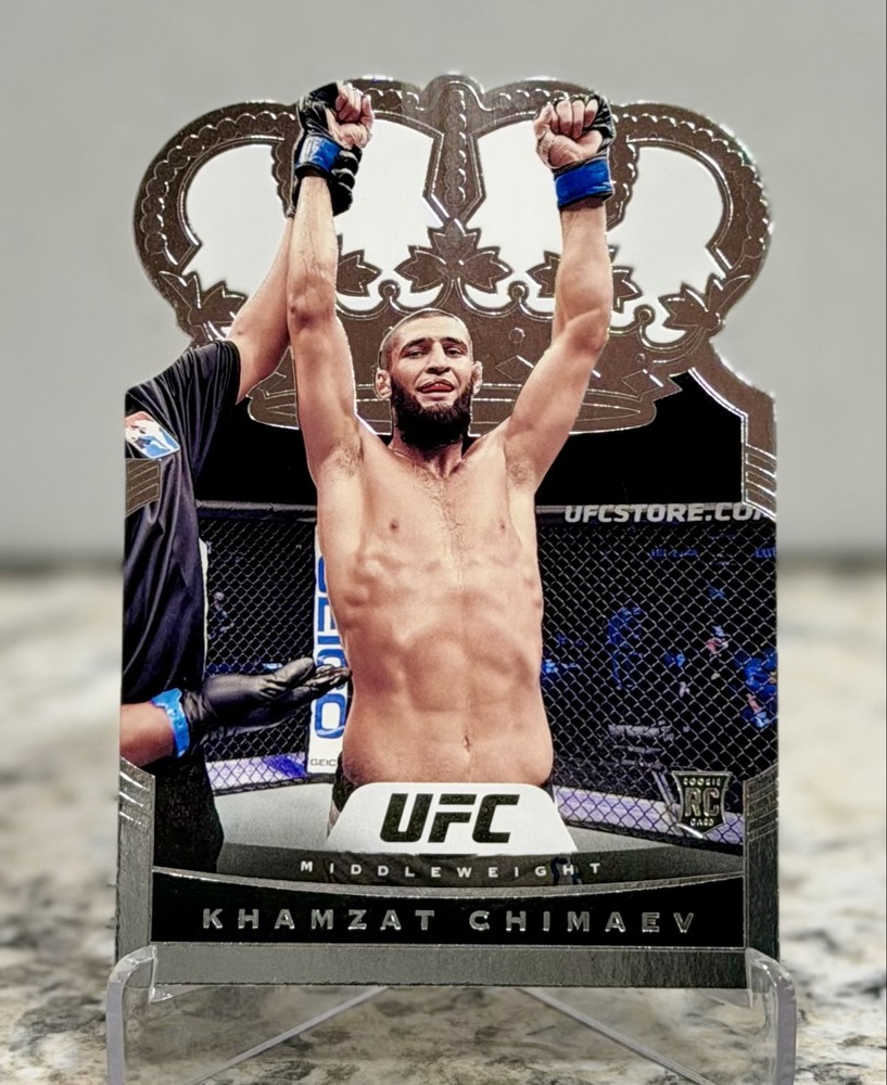 2021 Panini Chronicles UFC - Crown Royale Khamzat Chimaev #18 (RC)