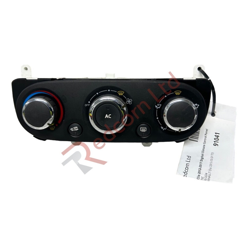 Upgrade Your 2012-2017 Renault Clio with Digital Climate Control Panel T1019676Z