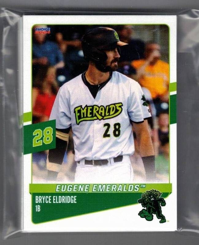 2024 Eugene Emeralds Prospect Set Bryce Eldridge 2nd Card 14 Cards  