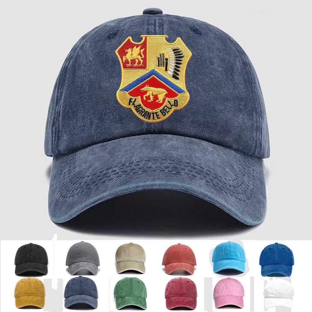 Custom Embroidered Hat 83rd Field Artillery Regiment, Veteran Cap, Trucker Hat