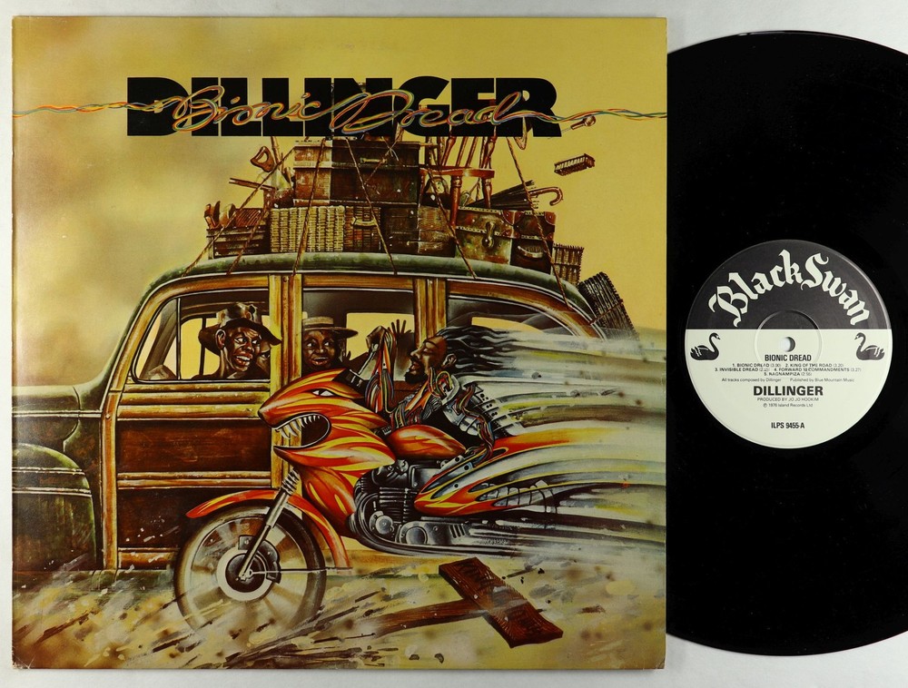 Dillinger - Bionic Dread LP - Black Swan UK VG++