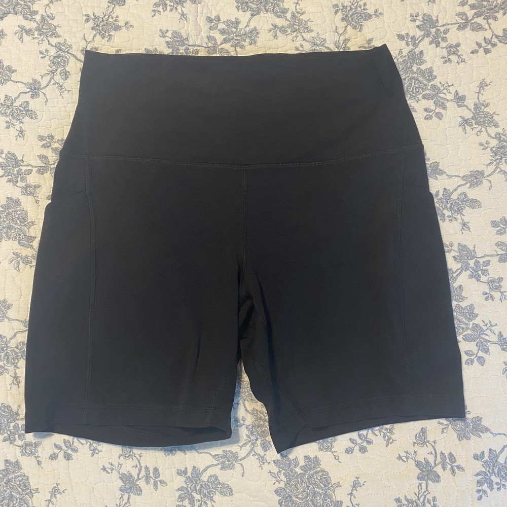 Lululemon Align High-Rise Short with Pockets 6” Size 10 Black