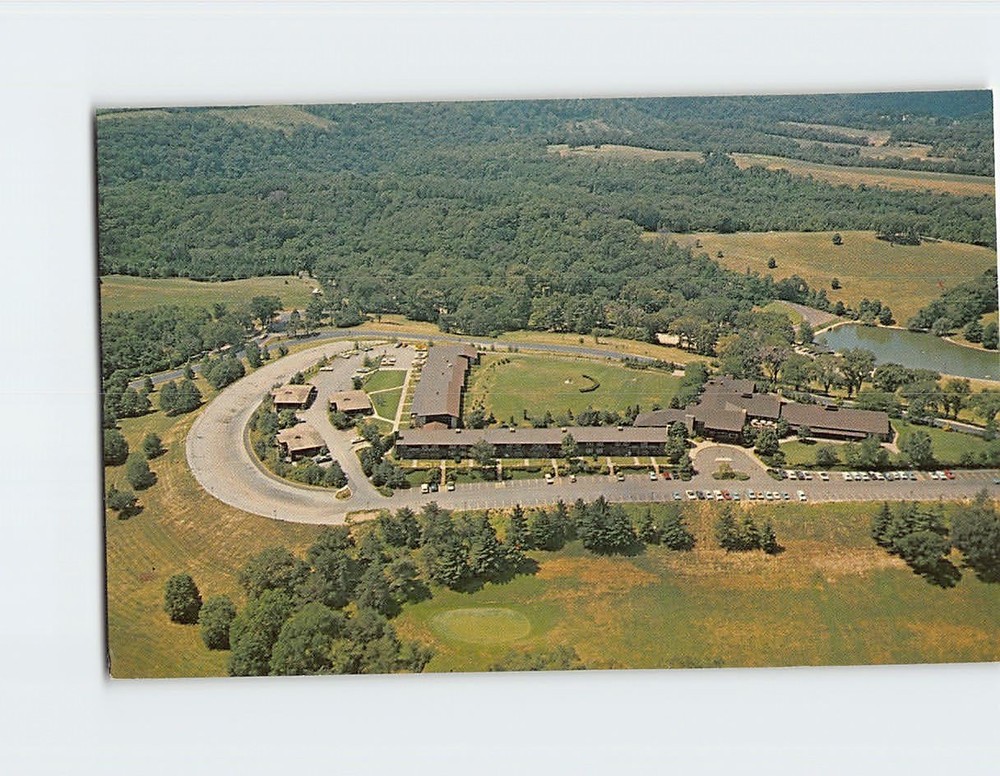 Postcard Wilson Lodge Oglebay Park Wheeling West Virginia USA