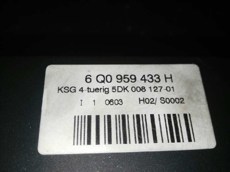 6Q0959433H 788423 check control control unit Volkswagen Polo 9N1 2001