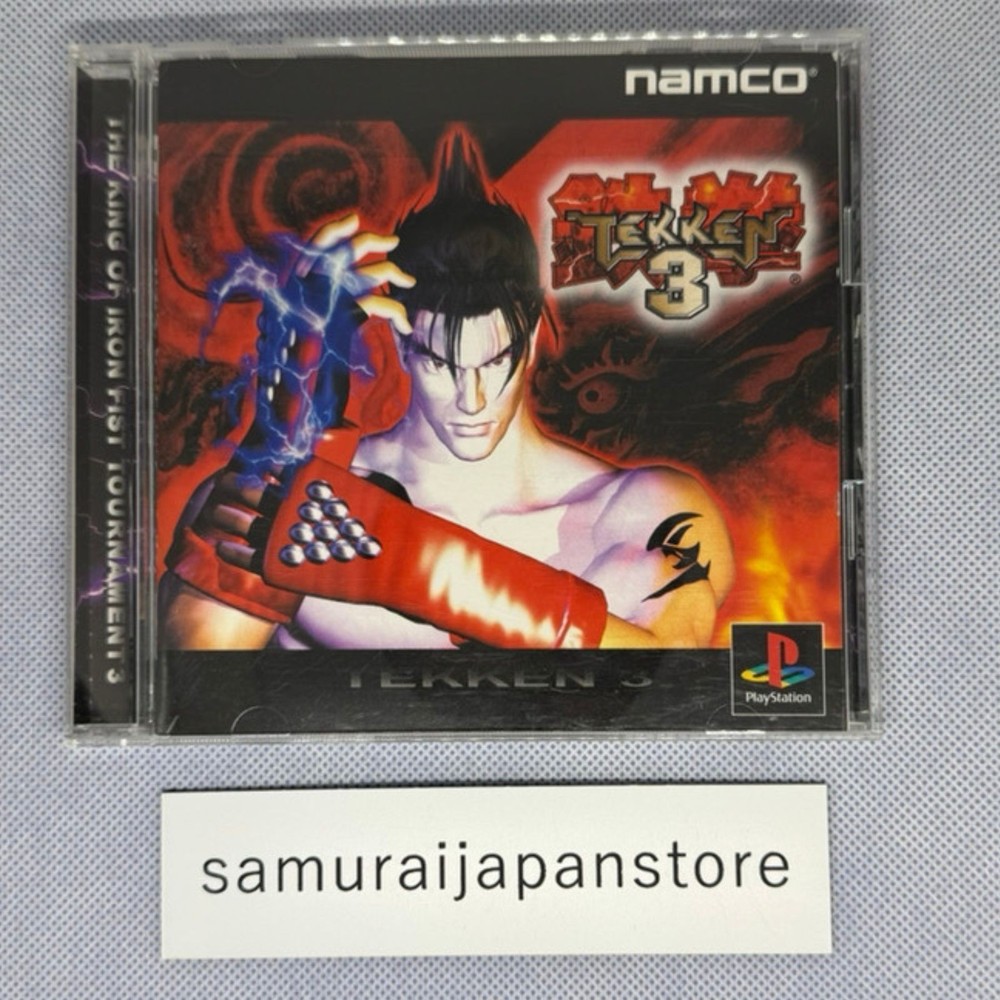 Tekken 3 SONY PS1 PlayStation1 namco Used Tested Japanese ver with Case