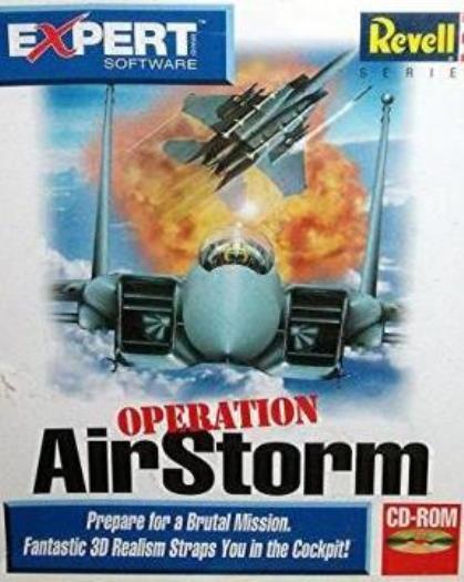 Operation Air Storm PC CD classic war pilot aircraft jet flight combat sim game!