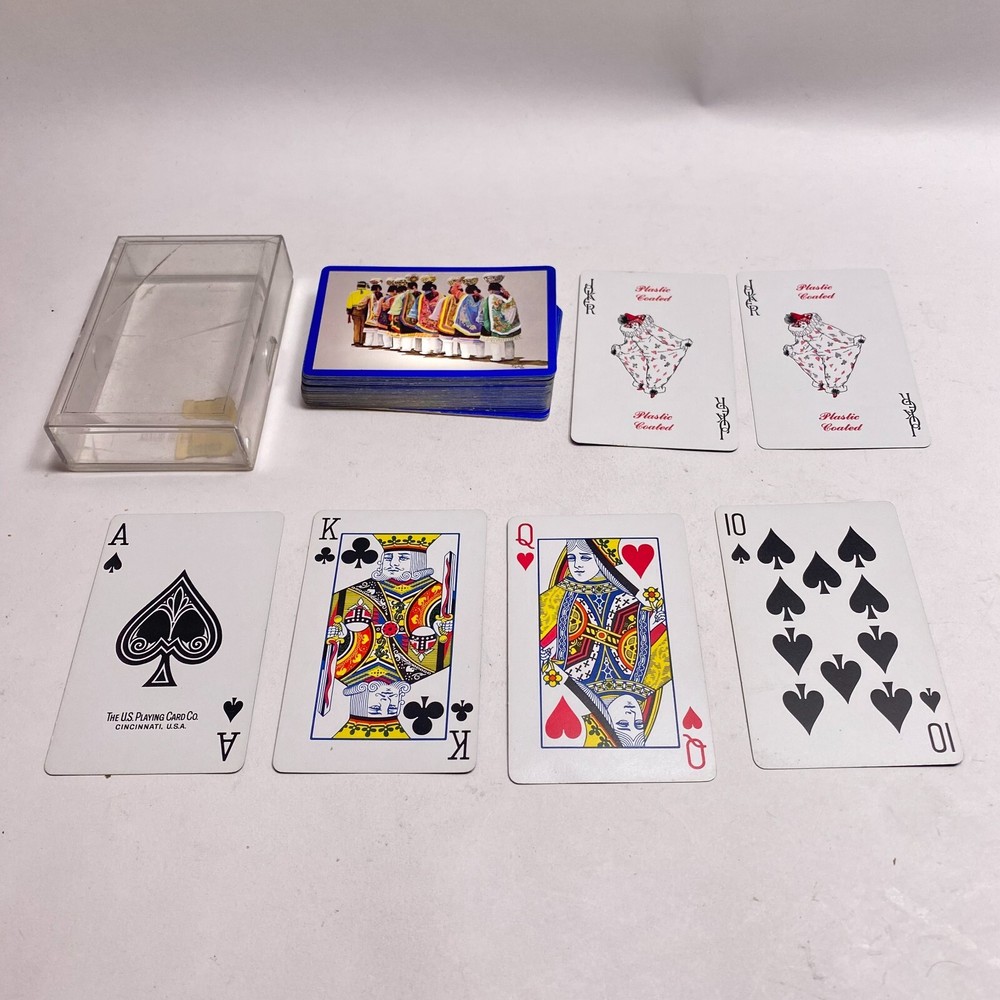 Vintage Richard Lutrell Water Maidens Art Playing Cards Deck