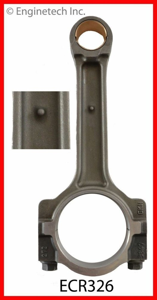 Reconditioned GM Connecting Rod Fits 03-14 Silverado Tahoe Hummer 325 364 376 Engines