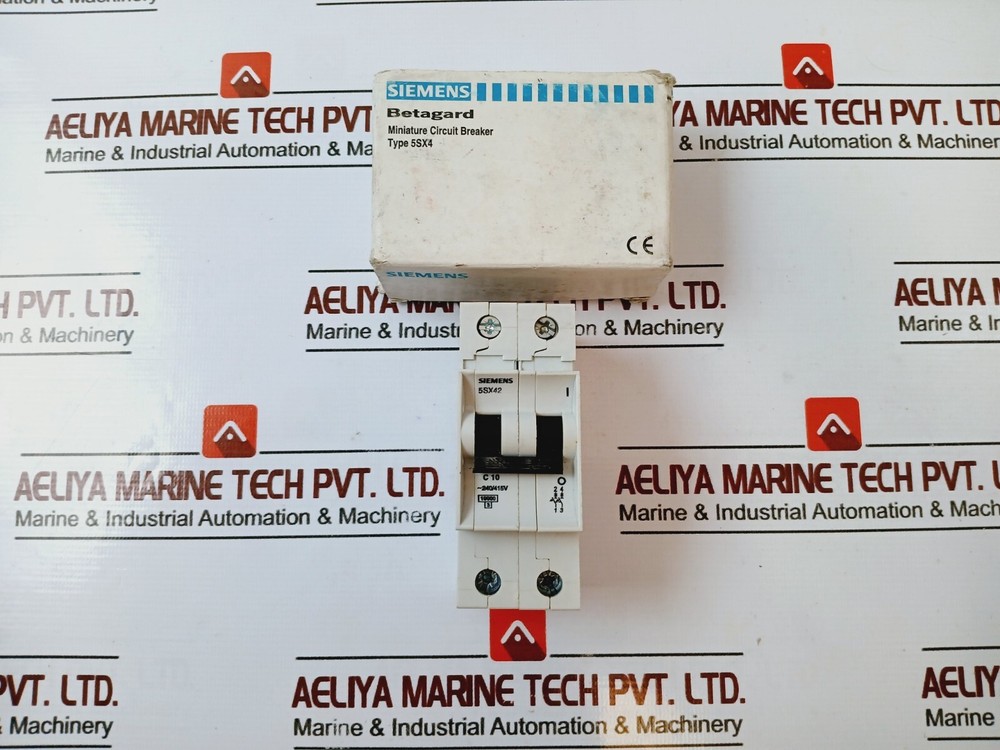 Siemens 5SX42107RC Miniature Circuit Breaker 240/415V C10 2-Pole