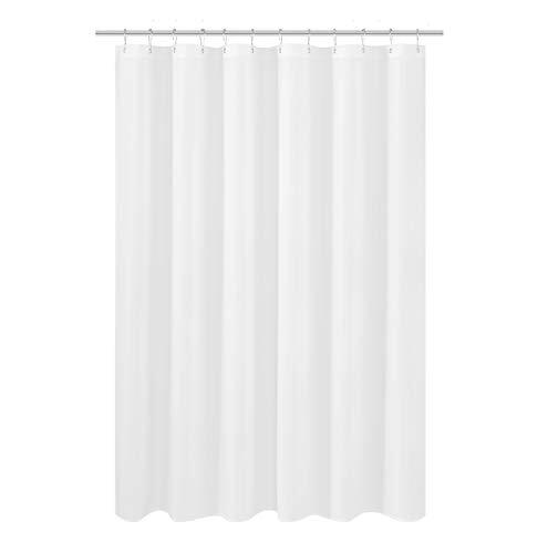 Fabric Shower Curtain Liner Shorter Size 68 Inches Height Hotel Quality Washable