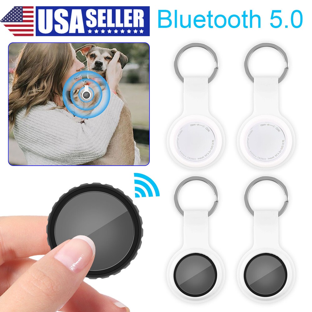 2X- Bluetooth Mini GPS Tracking Tag Key Child Pet Finder Tracker Location Device