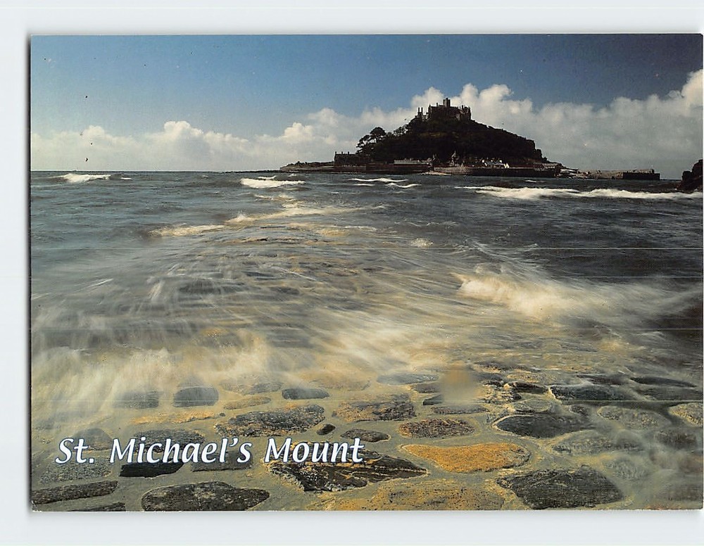 Postcard St. Michael's Mount Cornwall England