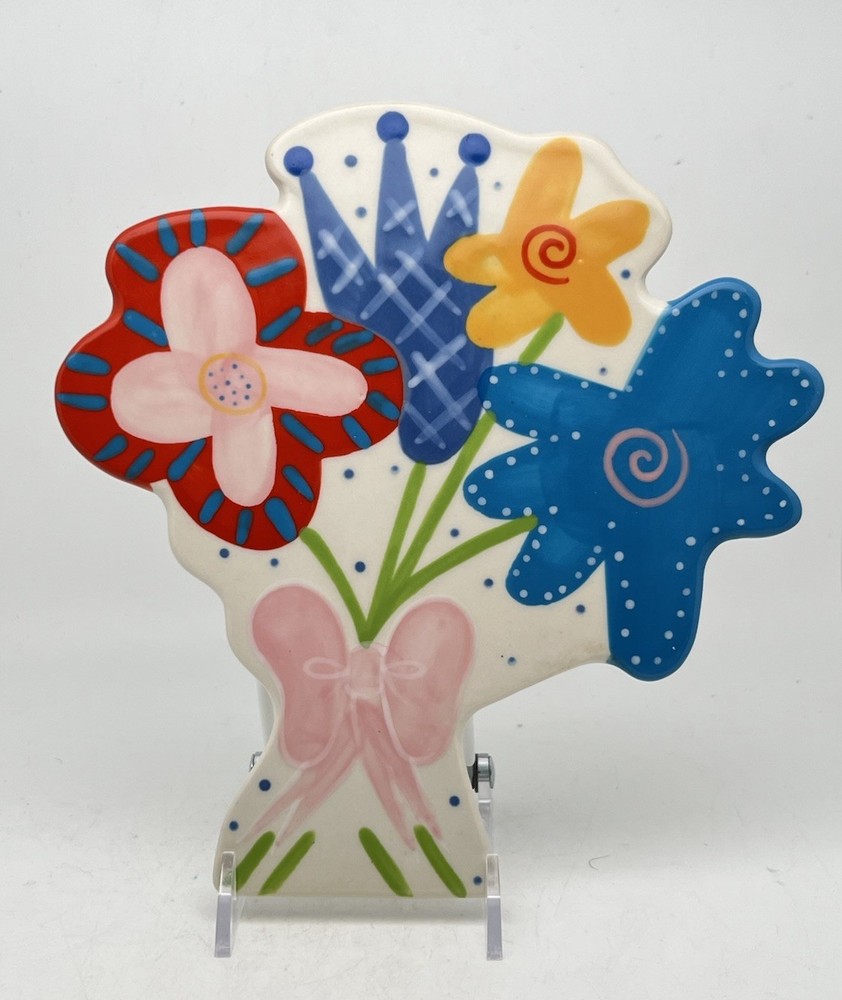 Coton Colors Happy Everything Large Attachment Flower Bouquet 2008 Celebration