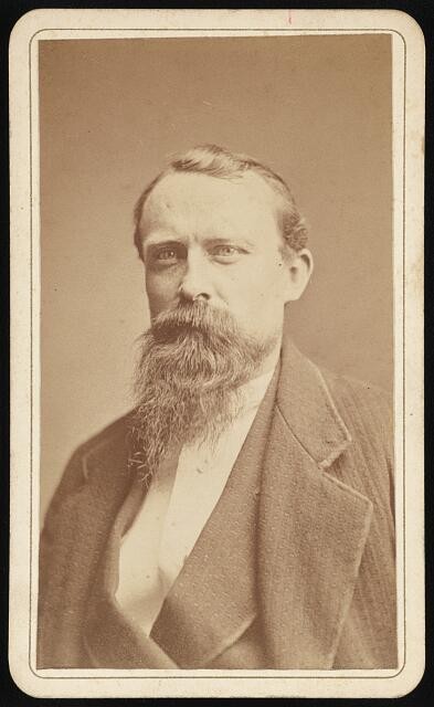 Photo:Roman Lohrer Portrait 1860s Head and Shoulders Photograph