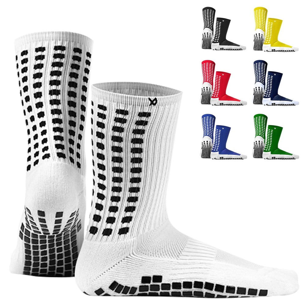 Lux Dual Grip Soccer Socks for Men Women with GripArray Technology