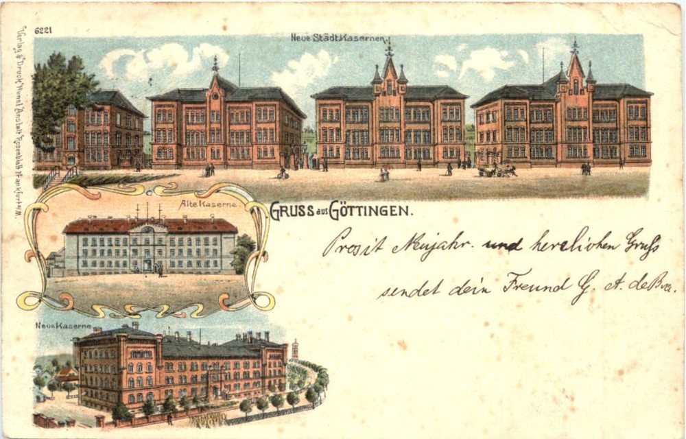 Greetings from Göttingen - Litho -719552