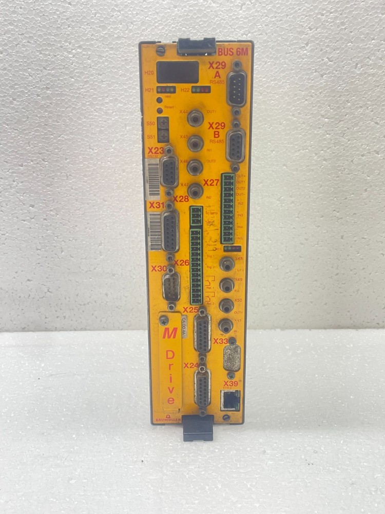 Baumuller Bus6-Mc-00-S000-3051-Si00-0000 Servo Drive ( For Parts Not Working )