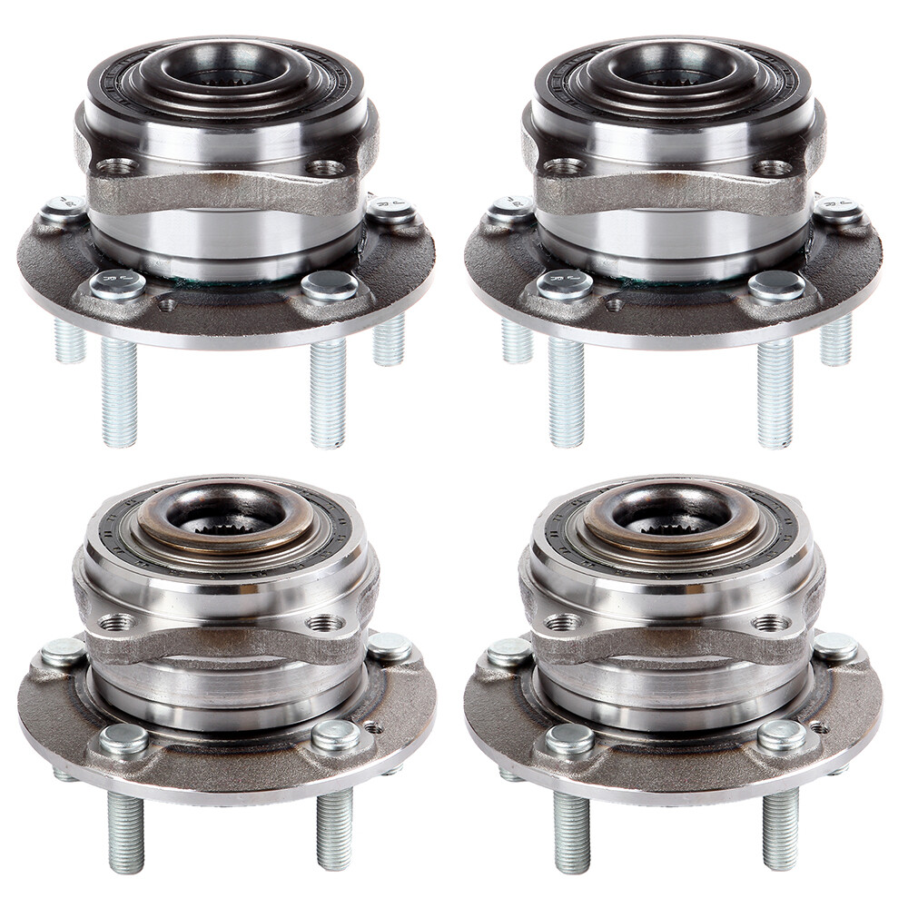 PICKOOR 4X Wheel Hub Bearings Assembly Front Rear AWD For Hyundai Santa Fe