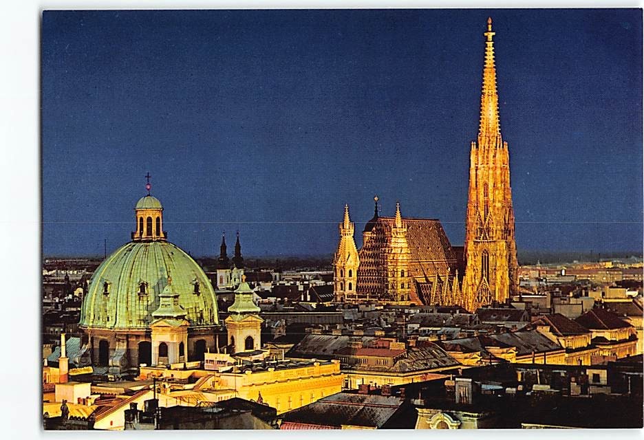 Postcard St. Stephen's Cathedral Vienna Austria