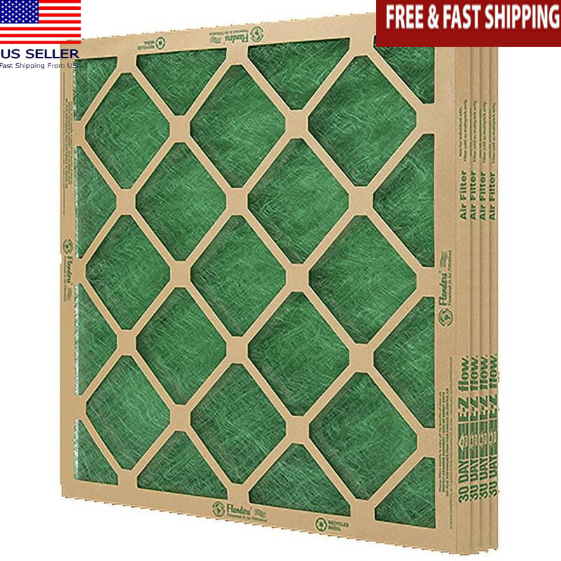 20x25 MERV 1 Air Filter 4 Pack Furnace AC Protection Standard Grade 30 Day Use-image