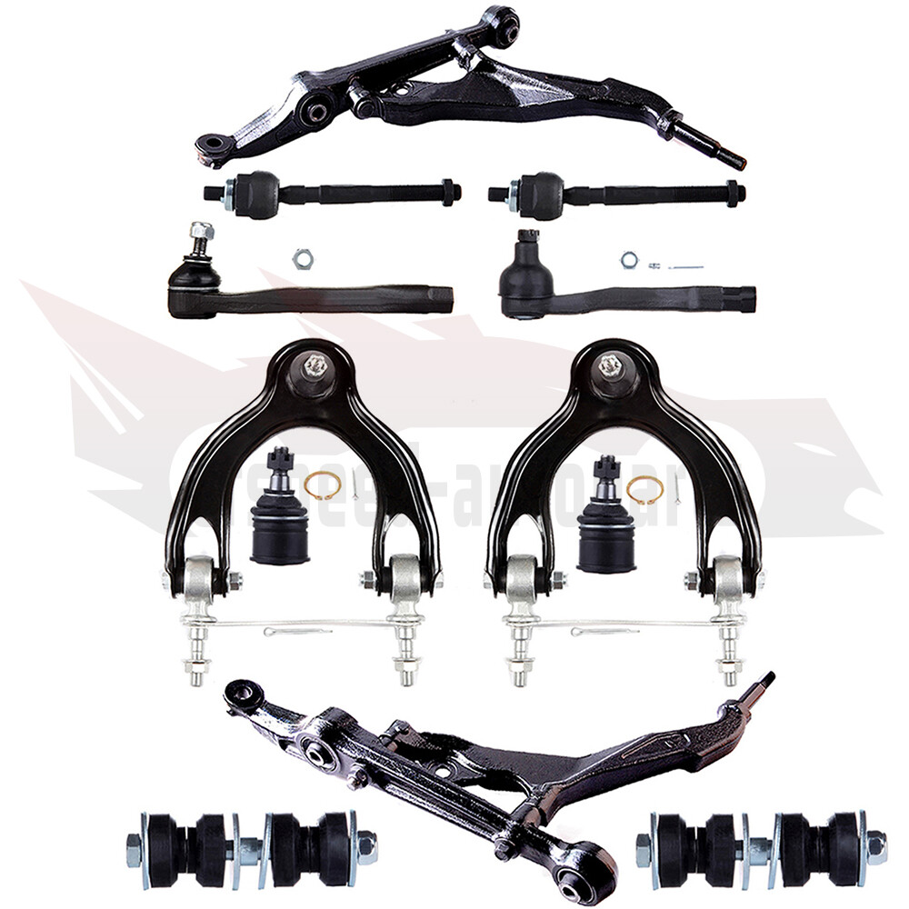 12pc Front Suspension Kit for 1992-1995 Honda Civic - Control Arms Ball Joints Tie Rods