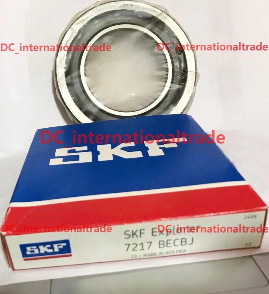 NEW SKF 7217 BECBJ single row angular contact ball bearing 1PCS #PA