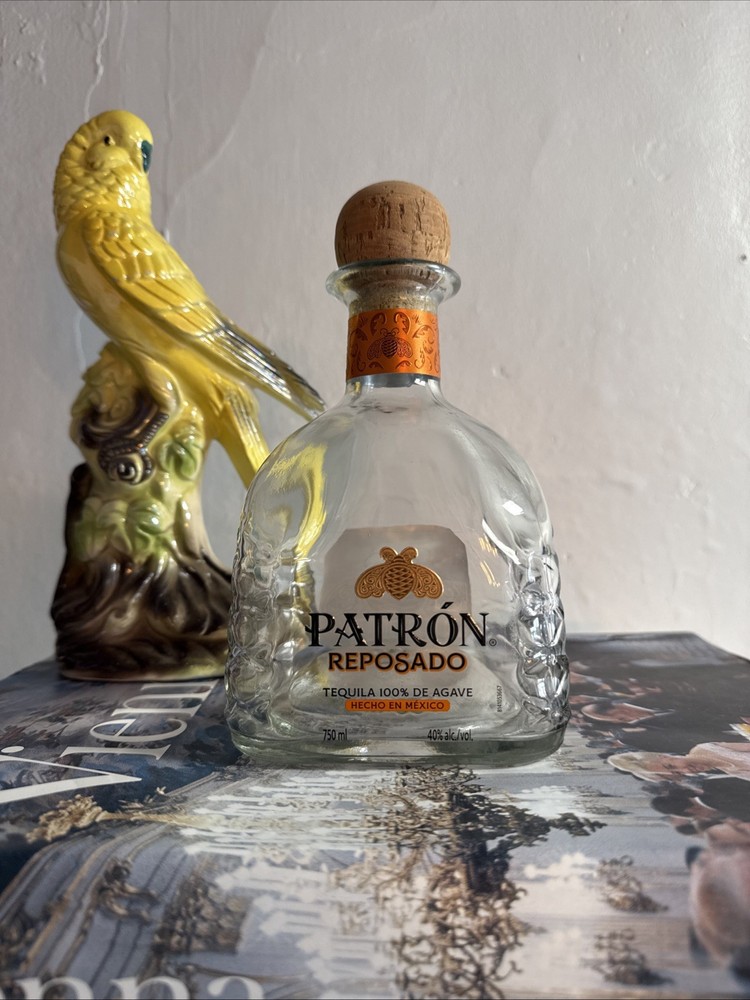 Patron Reposado Tequila EMPTY BOTTLE