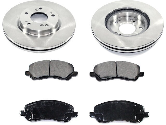 2007-2017 Jeep Patriot Front Pronto Brake Pad & Rotor Kit 22WYBQ
