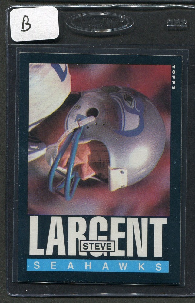 1985 Topps Steve Largent #389 Seahawks NM (B)
