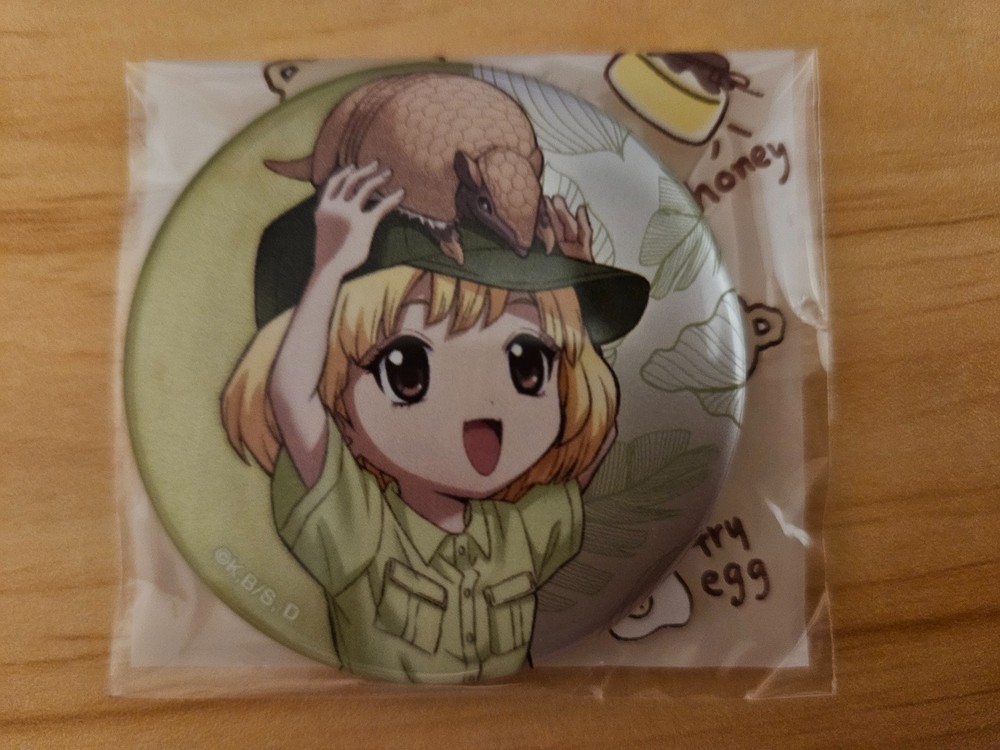 Dr. Stone Official Badge Suika