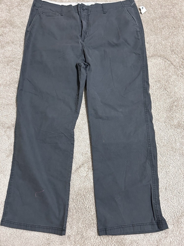 OLD NEVI Chino Pants Men's Flat Front 40X30 (13-D)