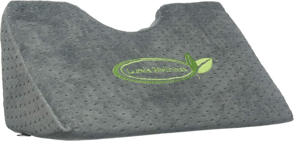 Cervical Traction Wedge Pillow 2 Pack for Neck Support and Stretching Relief