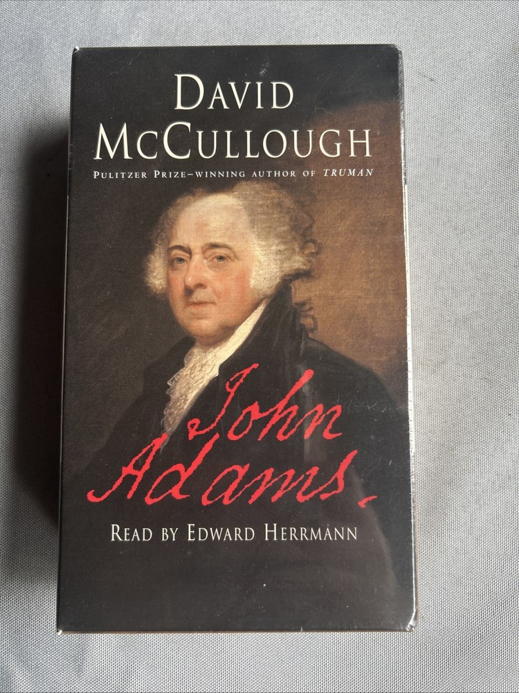 John Adams by David McCullough (2001, Audio Cassette, Abridged edition)