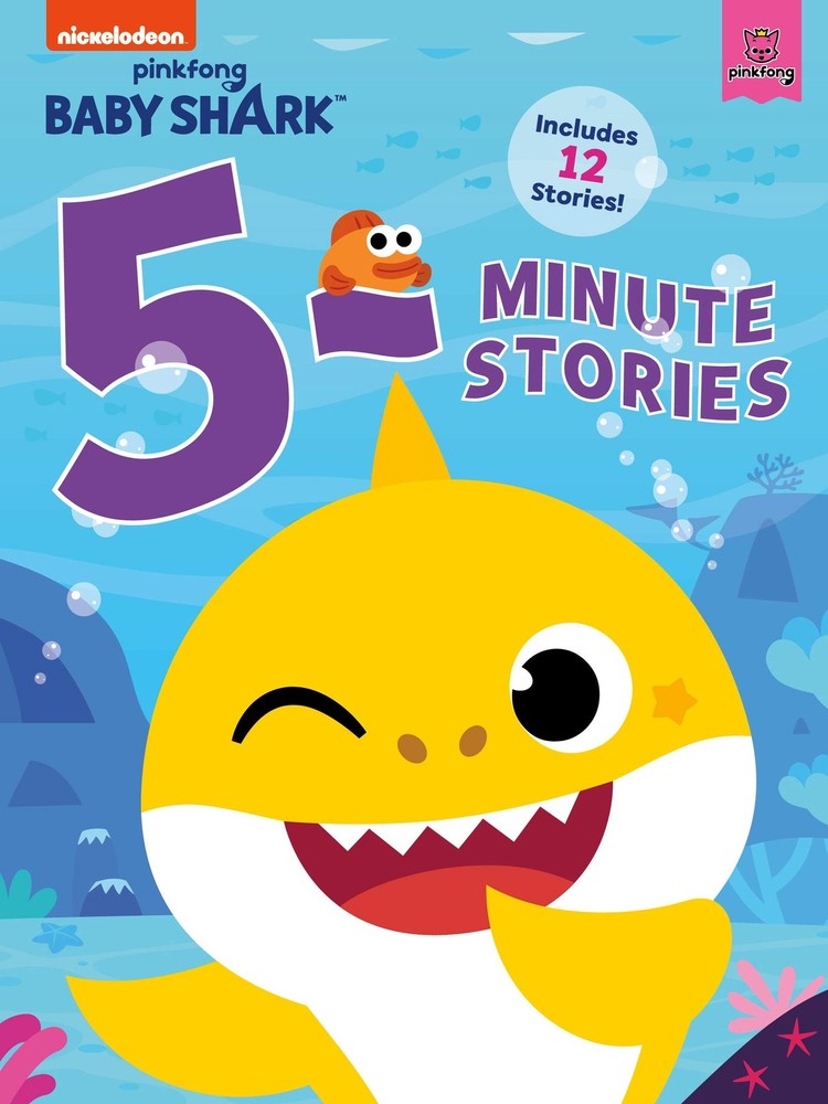 Baby Shark: 5-Minute Stories - hardcover Pinkfong
