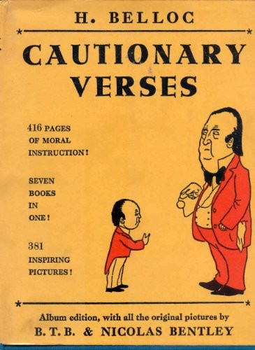 Cautionary Verses by Belloc, Hilaire Book The Fast Free ShippingFREE US DELIVERY | ISBN: 0715600478 | Quality Books