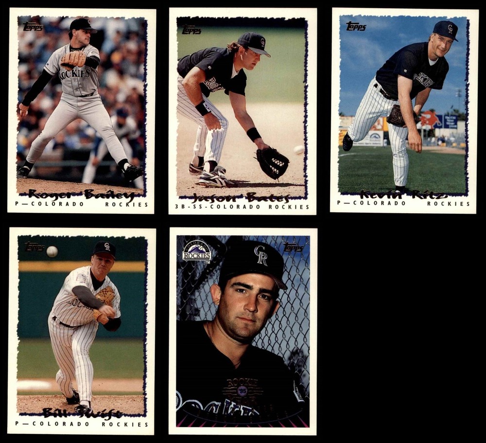 1995 Topps Traded Rockies Almost Complete Team Set 8 - NM/MT 6433771