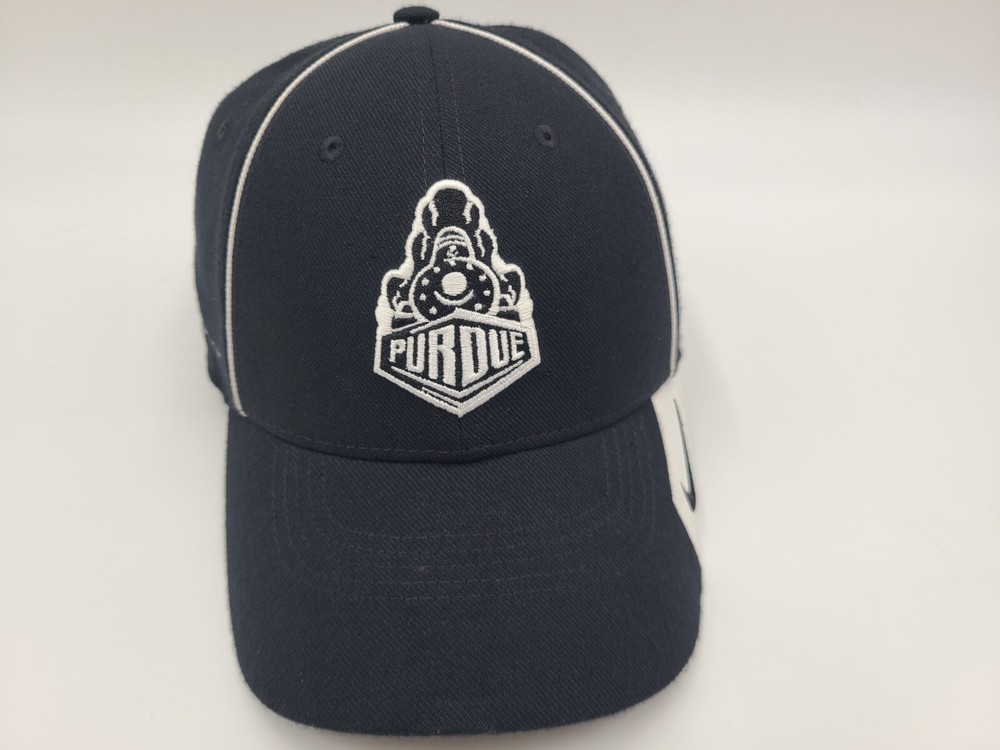 Purdue University Boilermakers Nike Legacy91 Dri-Fit Flex Fitted M-L Hat Cap Men