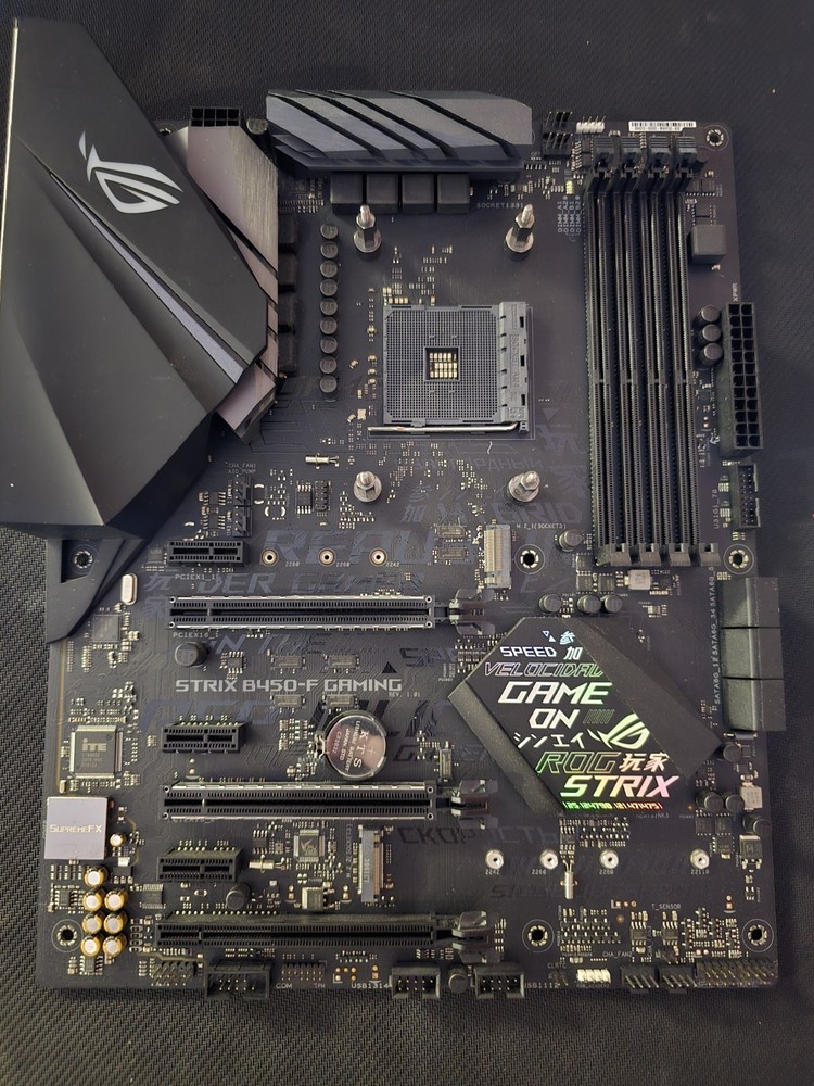 ASUS ROG STRIX B450-F GAMING AM4 AMD Motherboard (90MB0YS0-M0EAY0)