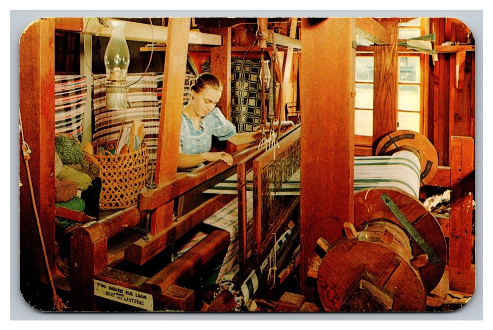 Monroe NY New York Weaving Shop Old Museum Village of Smith's Clove Postcard