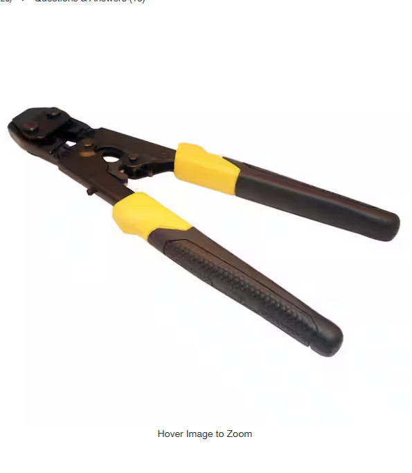 Apollo- 3/8 in - 1/2 in. and 3/4 in. PEX-B Quick-Cinch Clamp Tool