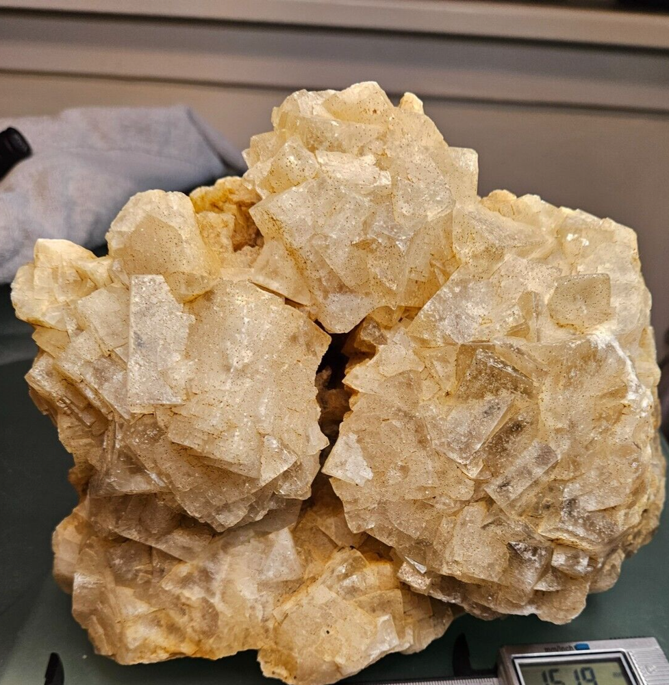 Fluorite crystal specimen from Derbyshire England UK large 5.7 kgs