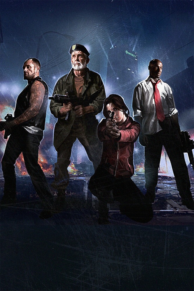 Left 4 Dead No Mercy Pc Console Wall Art Home Decor - POSTER 20x30