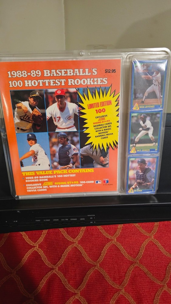 Score 1990 Baseballs 100 Hottest Players (sealed)