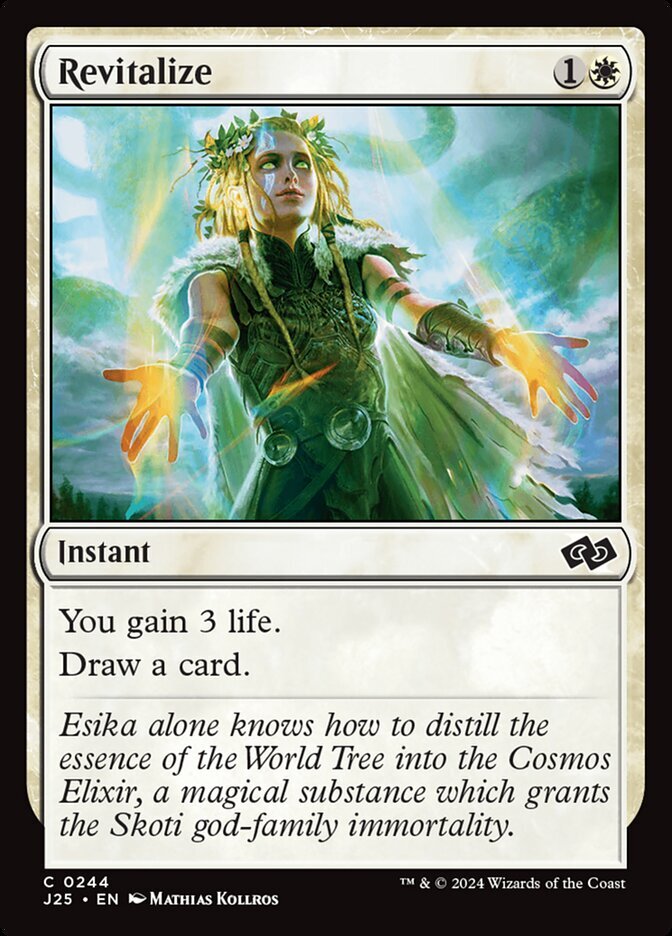MTG Magic the Gathering Revitalize (244/779) Foundations Jumpstart NM