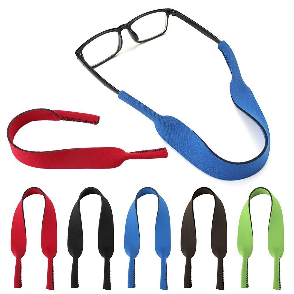 Secure Fit Sports Glasses Strap with Adjustable Neck Cord for Eyewear