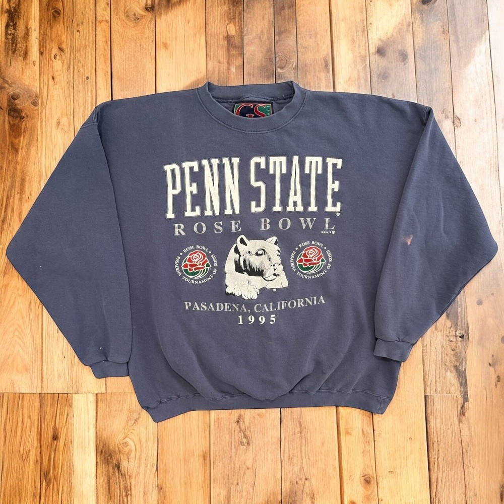 Vintage 1995 Penn State Nittany Lions Rose Bowl XL Crewneck Sweatshirt